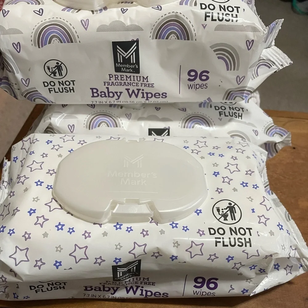 Member's Mark Baby Wipes 288 Count Fragrance Free